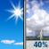 Today: Sunny then Chance Showers And Thunderstorms